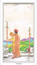 The two of wands tarot card